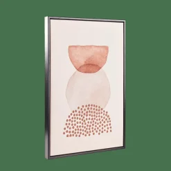 ABSTRACT Décoration Murale Noir, Blanc, Brun^CASA Online