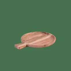 ACACIA CHIC Assiette Avec Manche Naturel^CASA Clearance