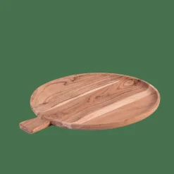 ACACIA CHIC Assiette Avec Manche Naturel^CASA Hot