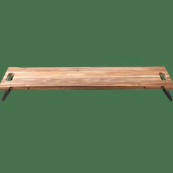ACACIA LUX Planche à Servir Noir, Naturel^CASA Best