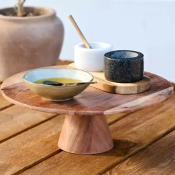 ACACIA Pieds De Table X Set De 2 Naturel^CASA Discount