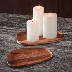 ACACIA STYLE Plat Naturel^CASA Clearance