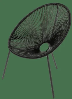 ACAPULCO Chaise Lounge Noir^CASA Hot