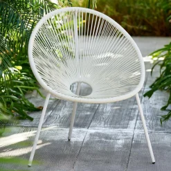 ACAPULCO Chaise Lounge Blanc^CASA New