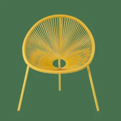 ACAPULCO Chaise Lounge Jaune^CASA Hot