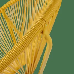 ACAPULCO Chaise Lounge Jaune^CASA Hot