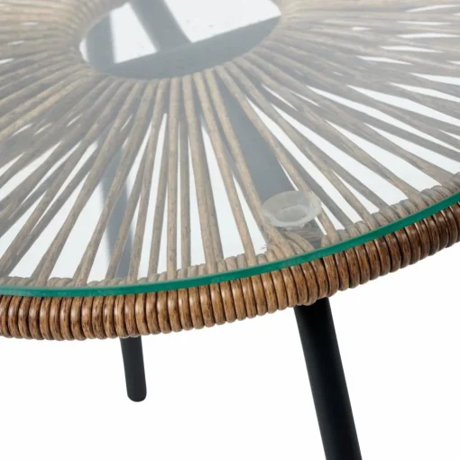ACAPULCO Chaise Lounge Set De 2 Sable^CASA Online