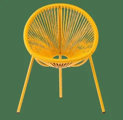 ACAPULCO Chaise Pour Enfants Jaune^CASA Hot