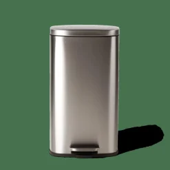 ADELE Poubelle à Pédale 30l Argent^CASA Discount