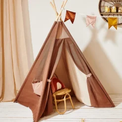 ADVENTURE Tente Pour Enfants Brun^CASA Best