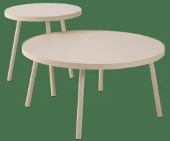 ALEXIS Table D'appoint Beige^CASA