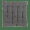 ALIDA Coussin D'assise Gris^CASA Hot