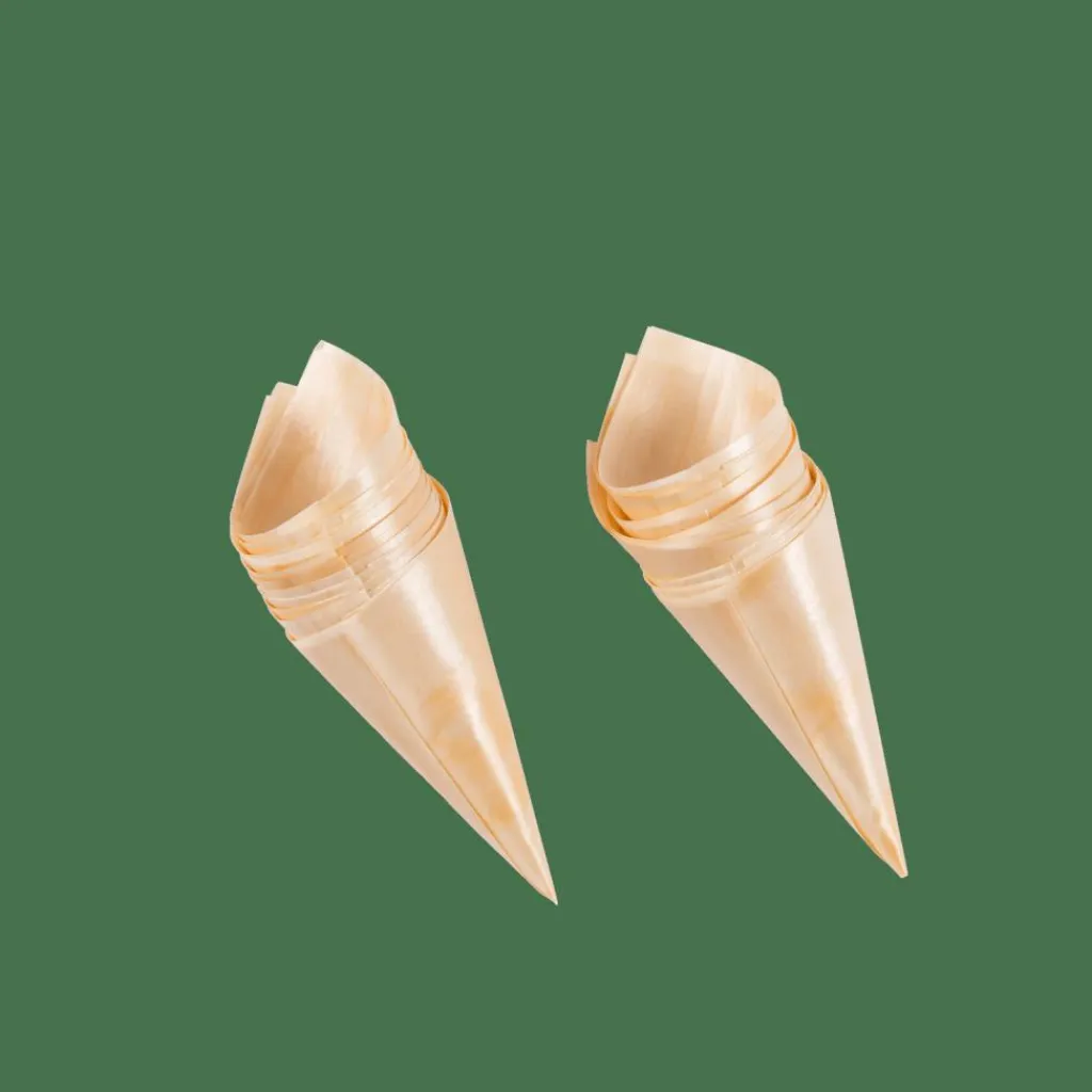 APERO ECO Cornets Set De 20 Naturel^CASA Hot