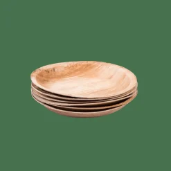 ARECA LEAF Assiettes Set De 6 Naturel^CASA