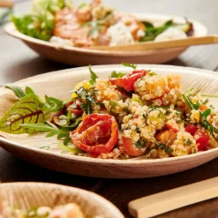 ARECA LEAF Assiettes Set De 6 Naturel^CASA