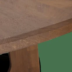 ARLO Table à Manger Brun Foncé^CASA Best