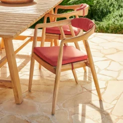 AUGUST Coussin D'assise Rouge^CASA Online