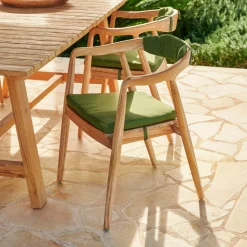 AUGUST Coussin Dossier Vert^CASA Hot