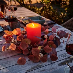 AUTUMN Couronne Déco Orange^CASA Discount