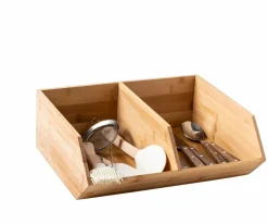 BAMBOO Boîte à Mouchoirs Naturel^CASA Sale