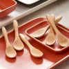 BAMBOO Cuillères Set De 6 Naturel^CASA Clearance