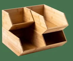 BAMBOO Organisateur Empilable Naturel^CASA Online