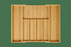 BAMBOO Organisateur Tiroir Escamotable Naturel^CASA Hot