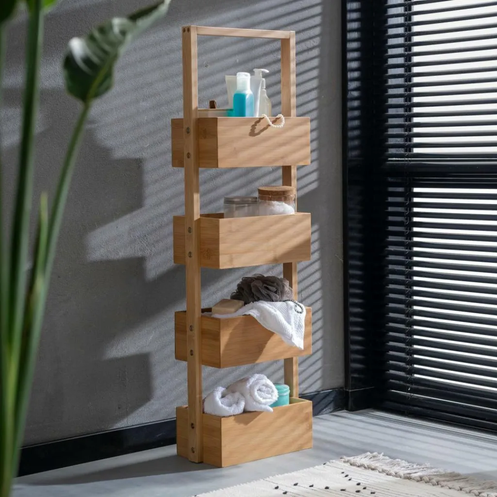 BAMBOO Étagère De Rangement XL Naturel^CASA New