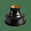 BATI Douille Lampe Pile E27 Noir^CASA Hot