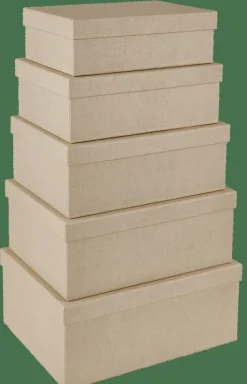 BIGSO Boîte De Rangement S Naturel^CASA Outlet