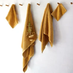 BIO SOFT Serviette De Bain Jaune^CASA