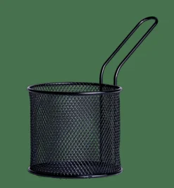 BLACK Panier à Servir Noir^CASA Discount