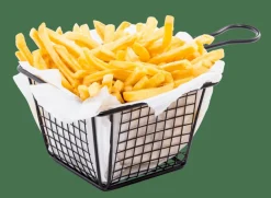 BLACK Panier à Servir Noir^CASA Sale