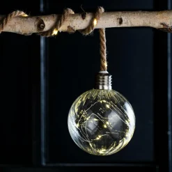 BLOXEM Boule Déco 20 LEDs Transparent^CASA Online