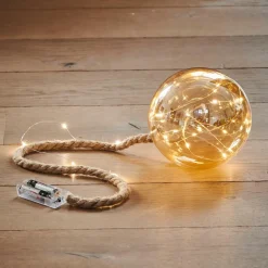 BLOXEM Boule Déco Avec 21 LEDs Doré^CASA Clearance