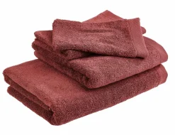 B-LUX Tapis De Bain Bordeaux^CASA Best