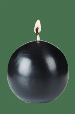 BOLA Bougie Boule Noir^CASA Discount