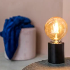 CILINDER Lampe De Table Noir^CASA Clearance