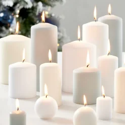 CILINDRO Bougie Cylindrique Ivoire^CASA Online