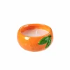 CITRONELLA Plat En Terre Cuite Orange^CASA Clearance