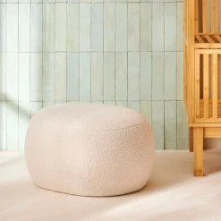 COCO Pouf Blanc^CASA Best