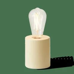 COLLEGE Lampe De Table E27 Crème^CASA Discount