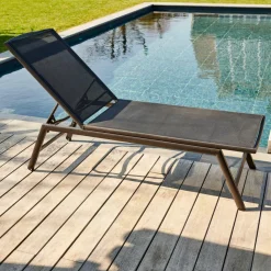 COMFORT Chaise Longue Noir^CASA New