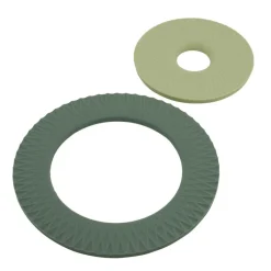 CUISINO Dessous-de-plat Set De 2 2 Couleurs Menthe, Vert Foncé^CASA Hot