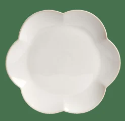 DAHLIA FLOWER Assiette Blanc^CASA Outlet