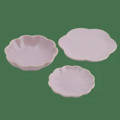 DAHLIA FLOWER Assiette Mauve Clair^CASA Sale