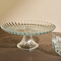 DAHLITA Plat à Gâteau Transparent^CASA New