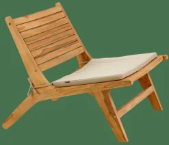 DARMA Chaise Lounge Naturel^CASA Hot