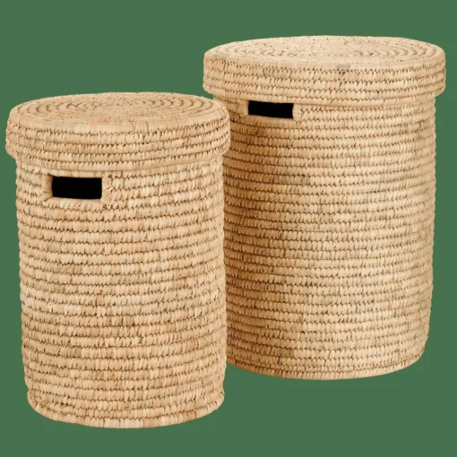 DOEBIE Panier à Linge M Naturel^CASA Hot