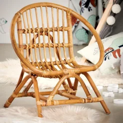 DORA Chaise Pour Enfants Naturel^CASA Hot